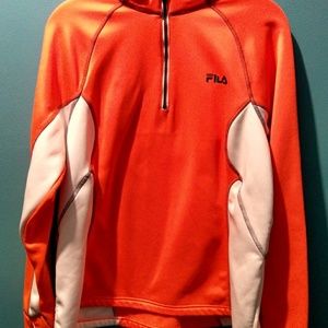 FILA Sport Female Athletic Jacket Sz XLarge Neo Or